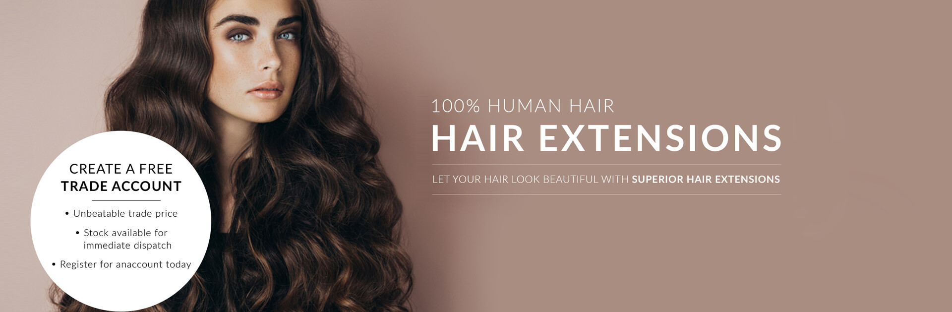 Website Design for hair Extension brand