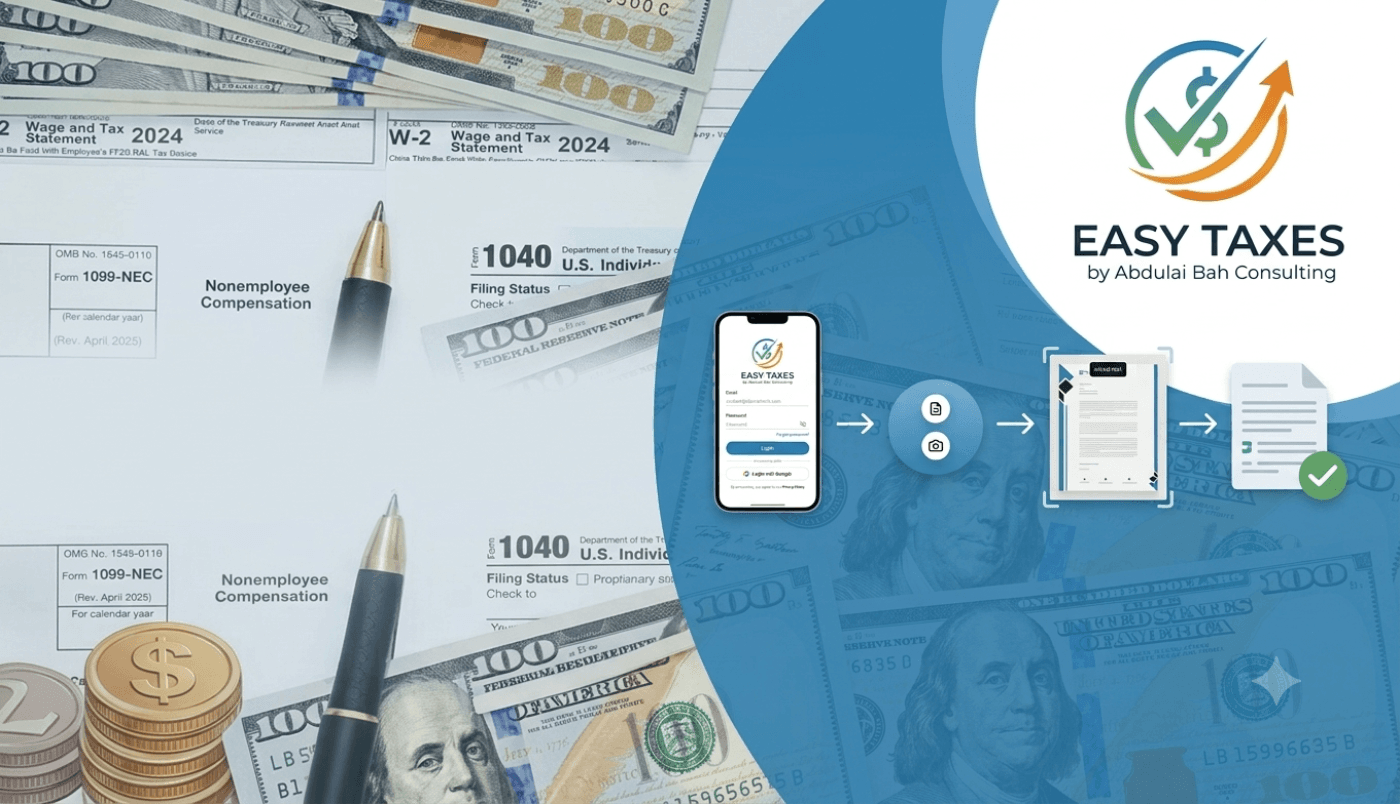 Secure Tax Processing Mobile App Development for Android & iOS Portfolio